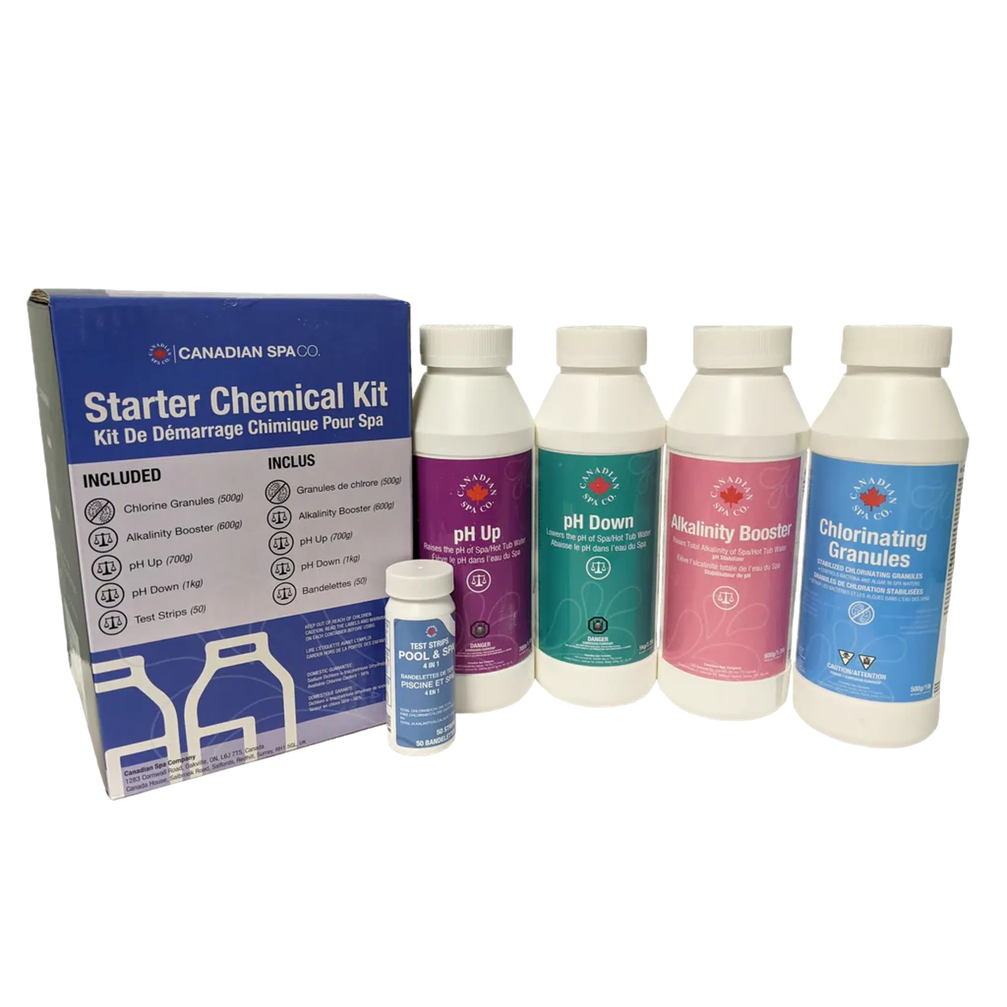 Canadian Spa Company, Canadian Spa Company Chemical Starter Kit