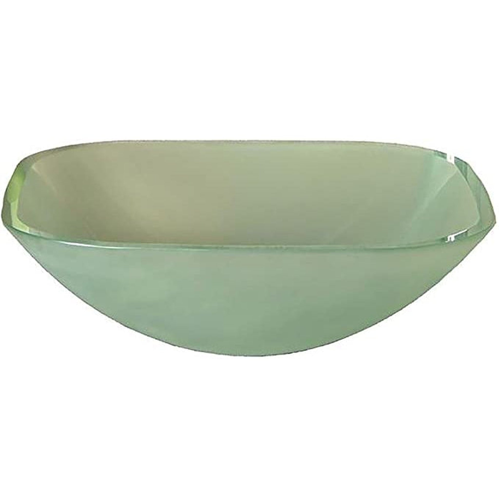 Cantrio Koncepts, Cantrio Koncepts GS-101F 17" x 17" Frosted Glass Square Vessel Sink