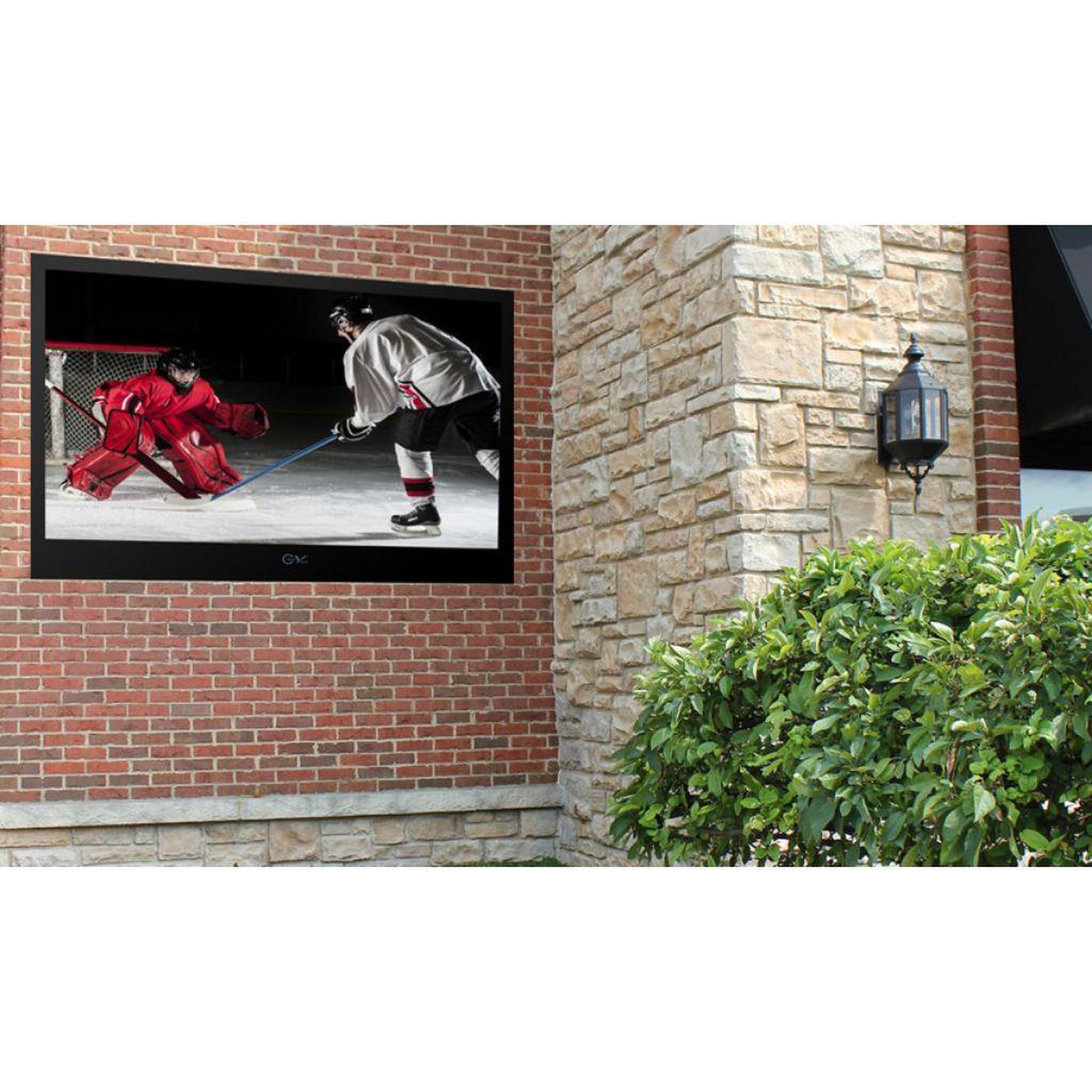 ClearView TV Mirrors, ClearView Pro-High-Brite 42" Sunlight Readable Outdoor HDTV LED - Silver Metal Finish