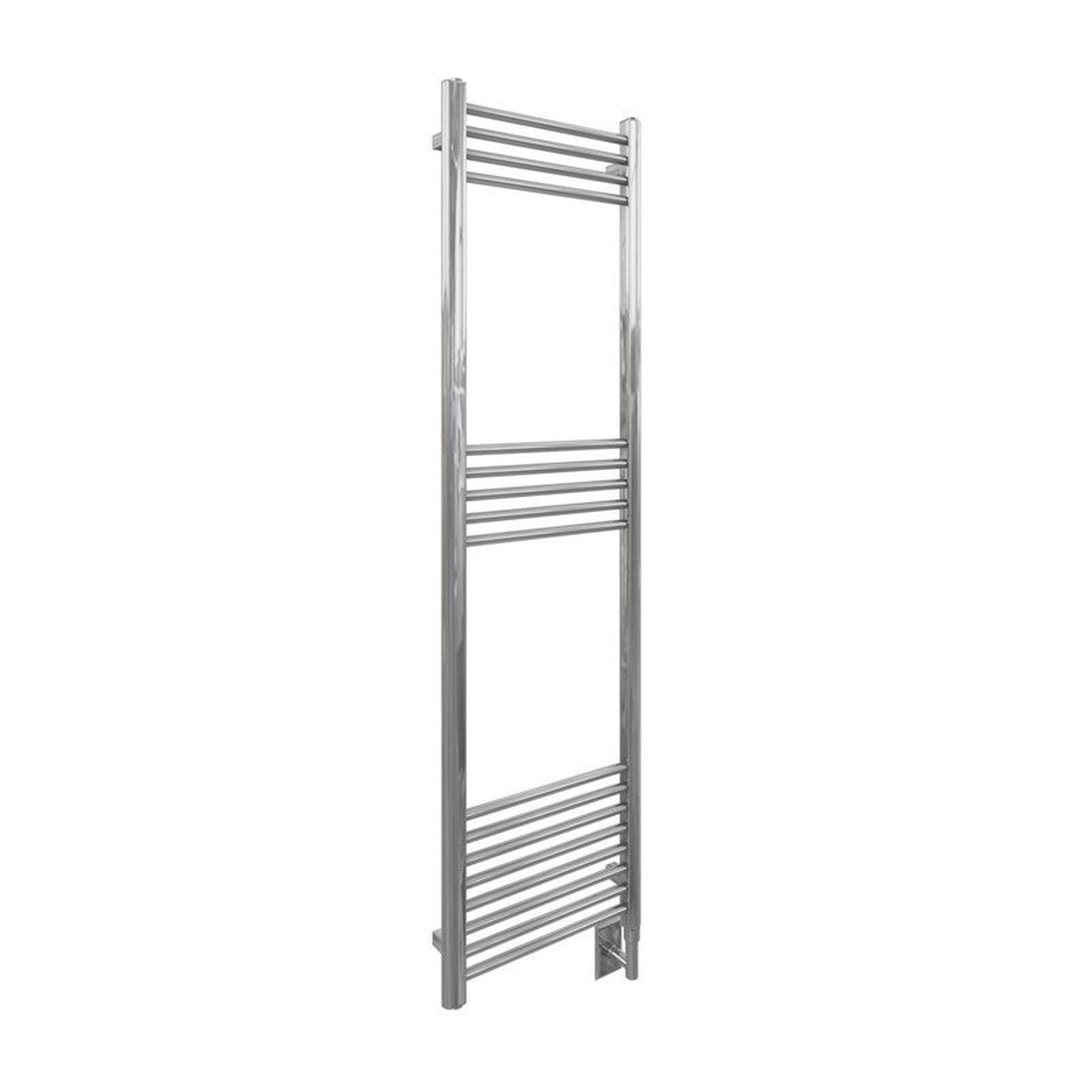 Paris Mirror by IBMirror, Cozy in Paris EOS 20" x 63" 500 W 425 BTU Chrome Electric Heating Wall-Mounted Towel Warmer