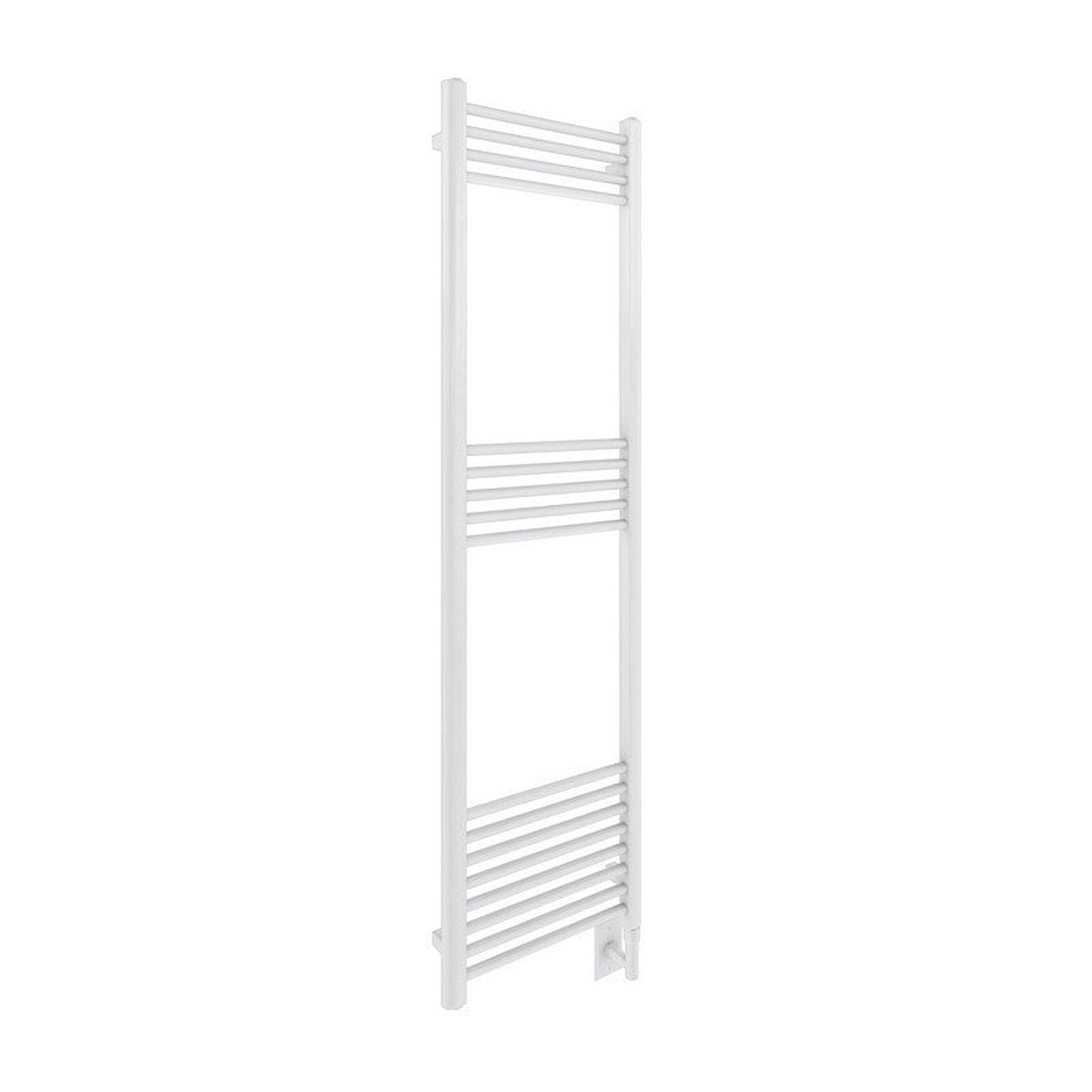 Paris Mirror by IBMirror, Cozy in Paris EOS 20" x 63" 500 W 425 BTU White Electric Heating Wall-Mounted Towel Warmer