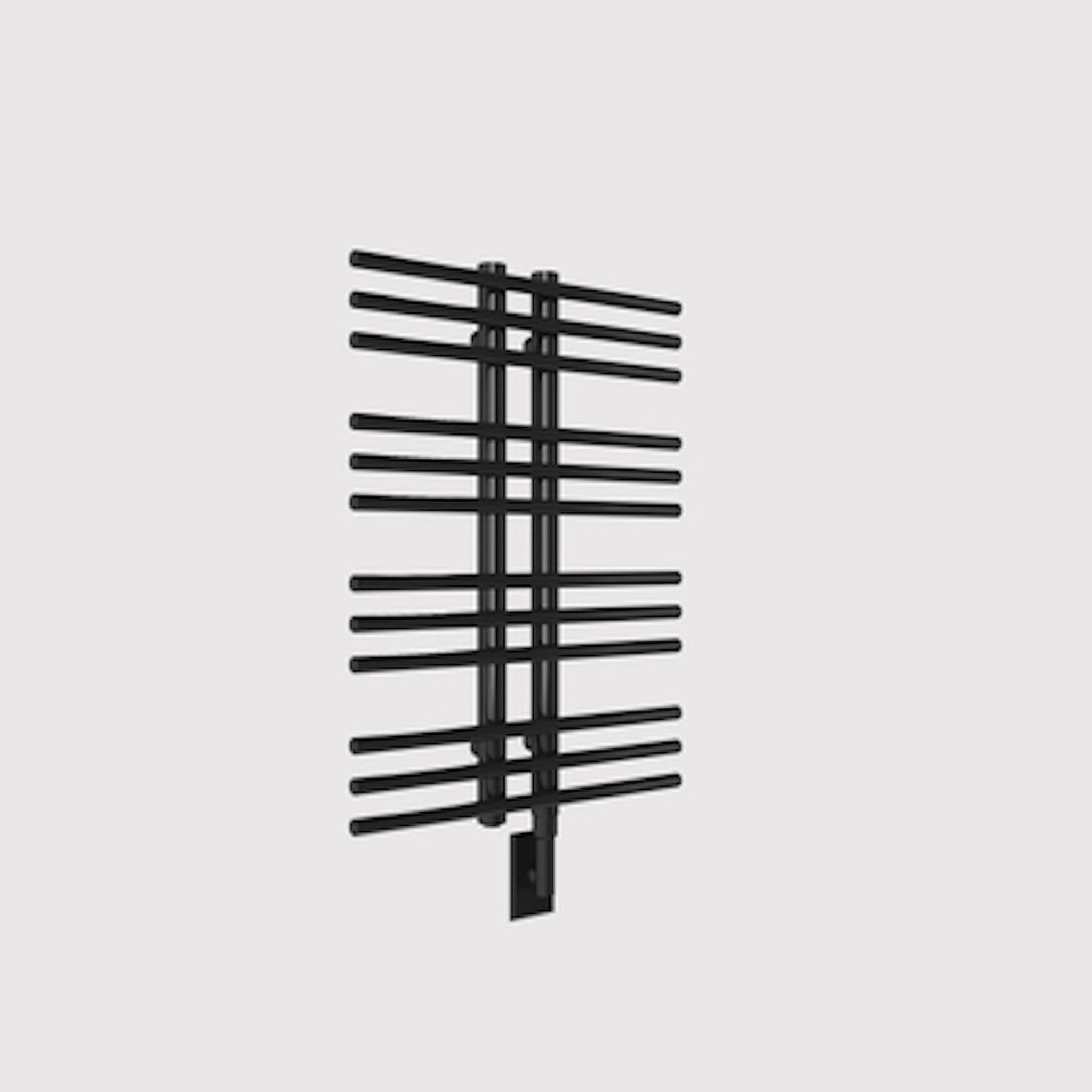 Paris Mirror by IBMirror, Cozy in Paris Hera 19" x 27" 400 W 258 BTU Black Electric Heating Wall-Mounted Towel Warmer