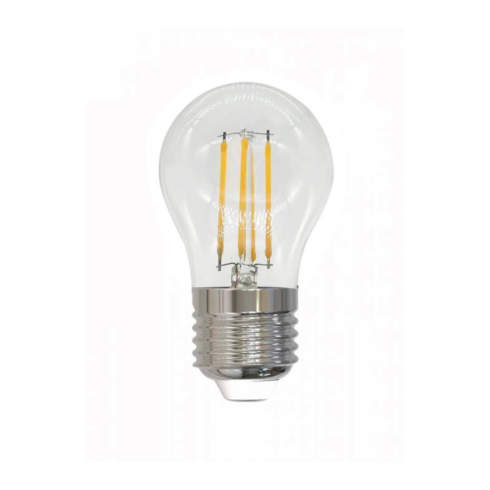 Craftmade, Craftmade 4-Watt A15 Clear Finish, E26 Medium Base, 3.2" M.O.L., 3000K Warm White LED Light Bulb