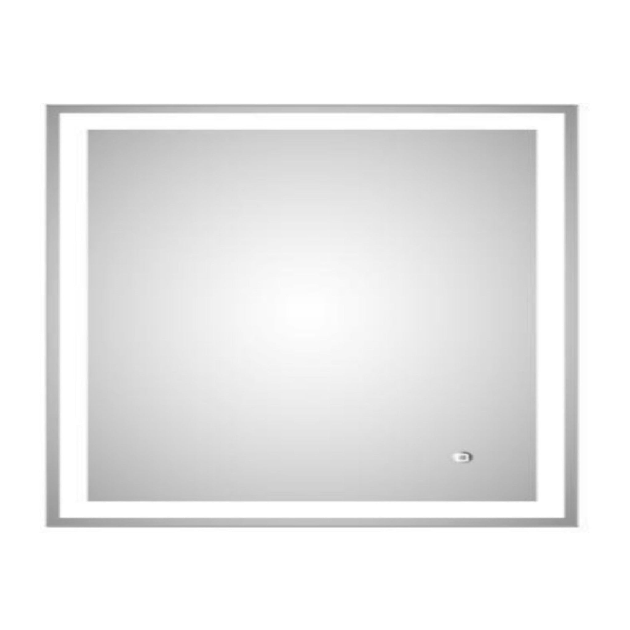 Duko, Duko Aurora 36" x 30" Bathroom Vanity LED Mirror With Touch Switch and Demister