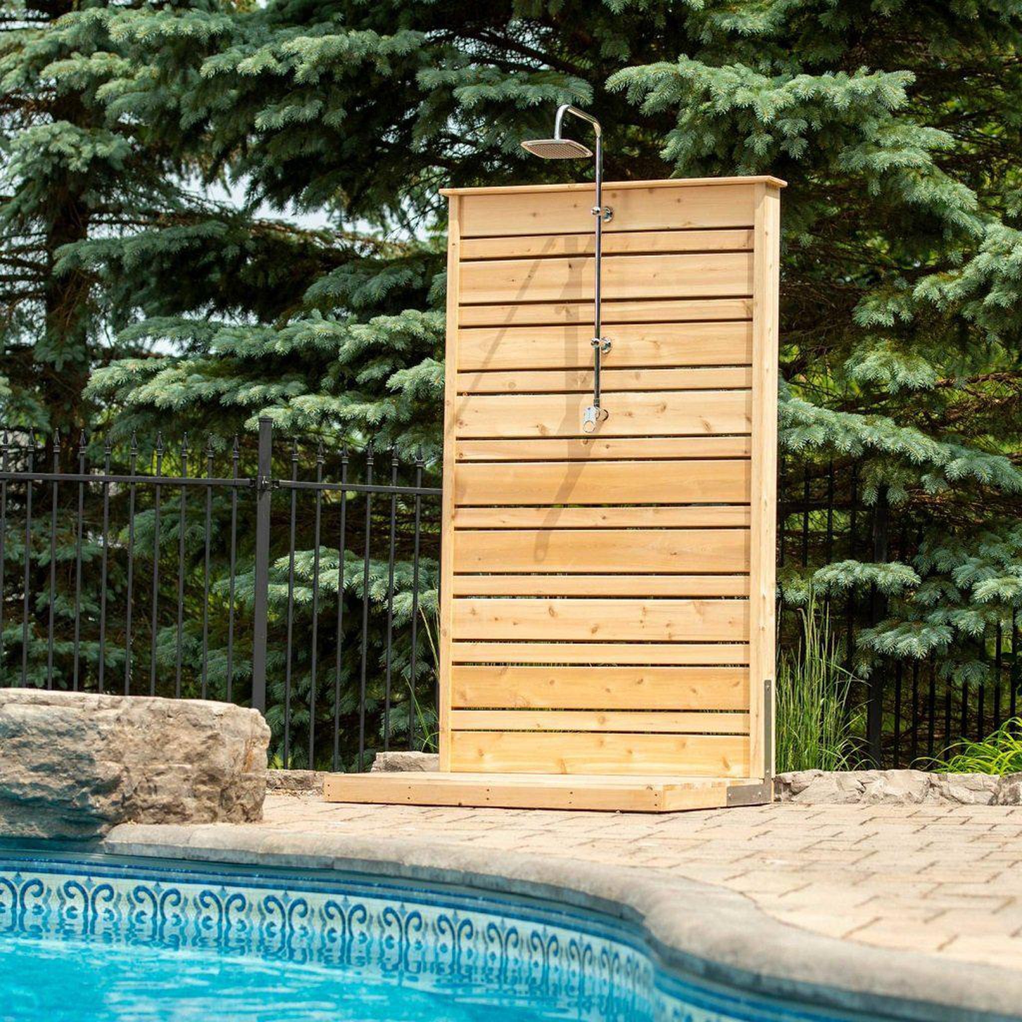 Dundalk LeisureCraft, Dundalk LeisureCraft Canadian Timber Savannah Standing Outdoor Shower