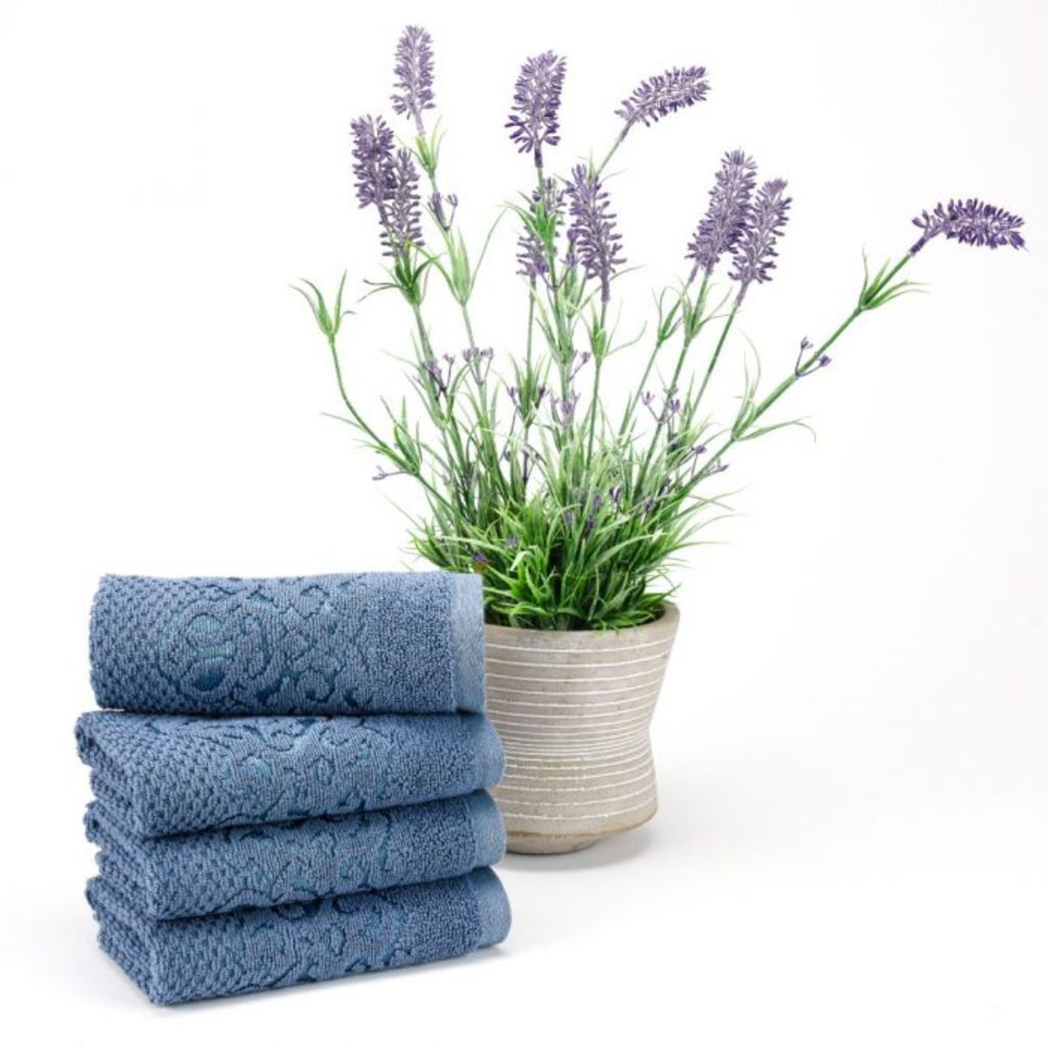 East`N Blue, East`N Blue Galata Turkish Cotton Wedge Wood Blue Bath Towel