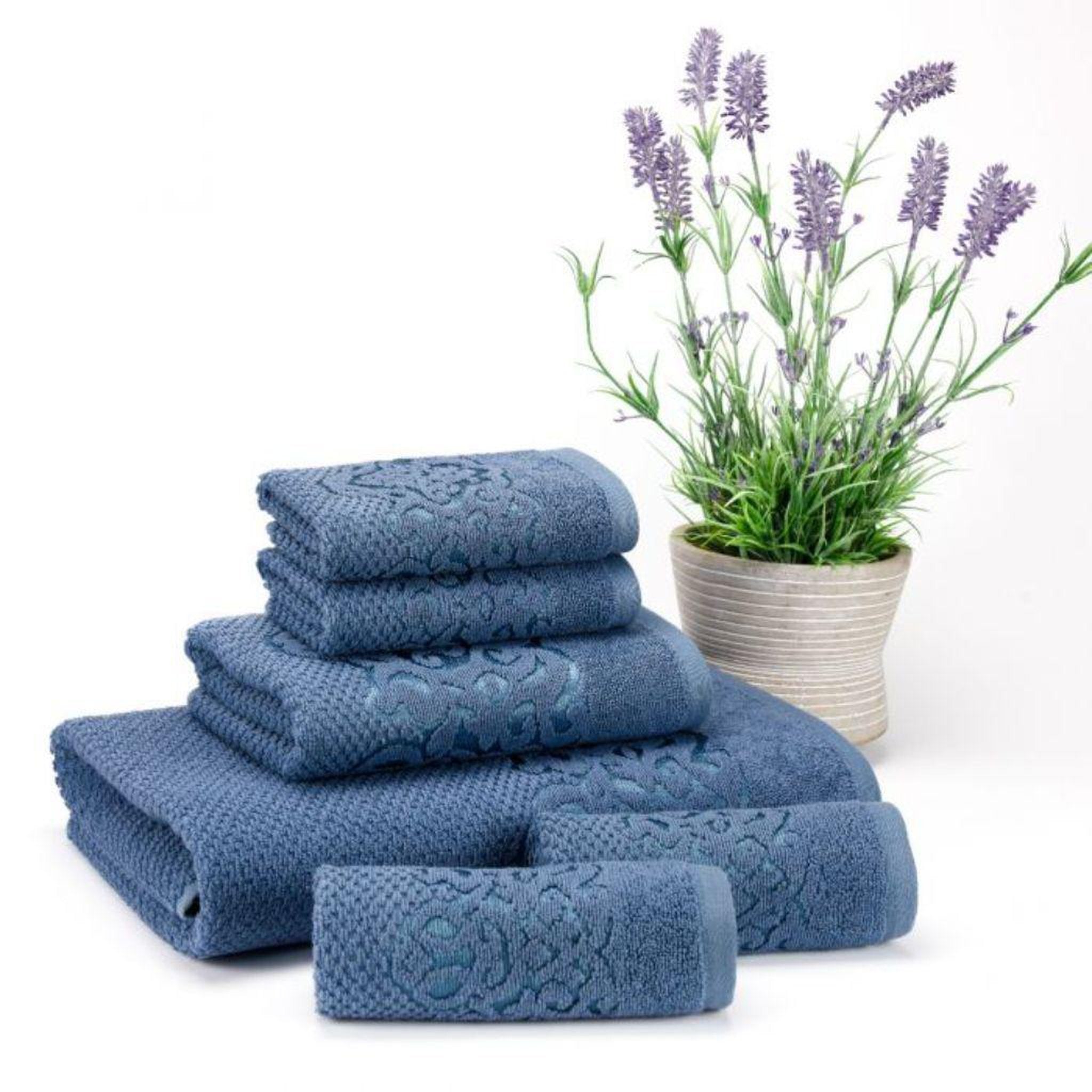 East`N Blue, East`N Blue Galata Turkish Cotton Wedge Wood Blue Bath Towel