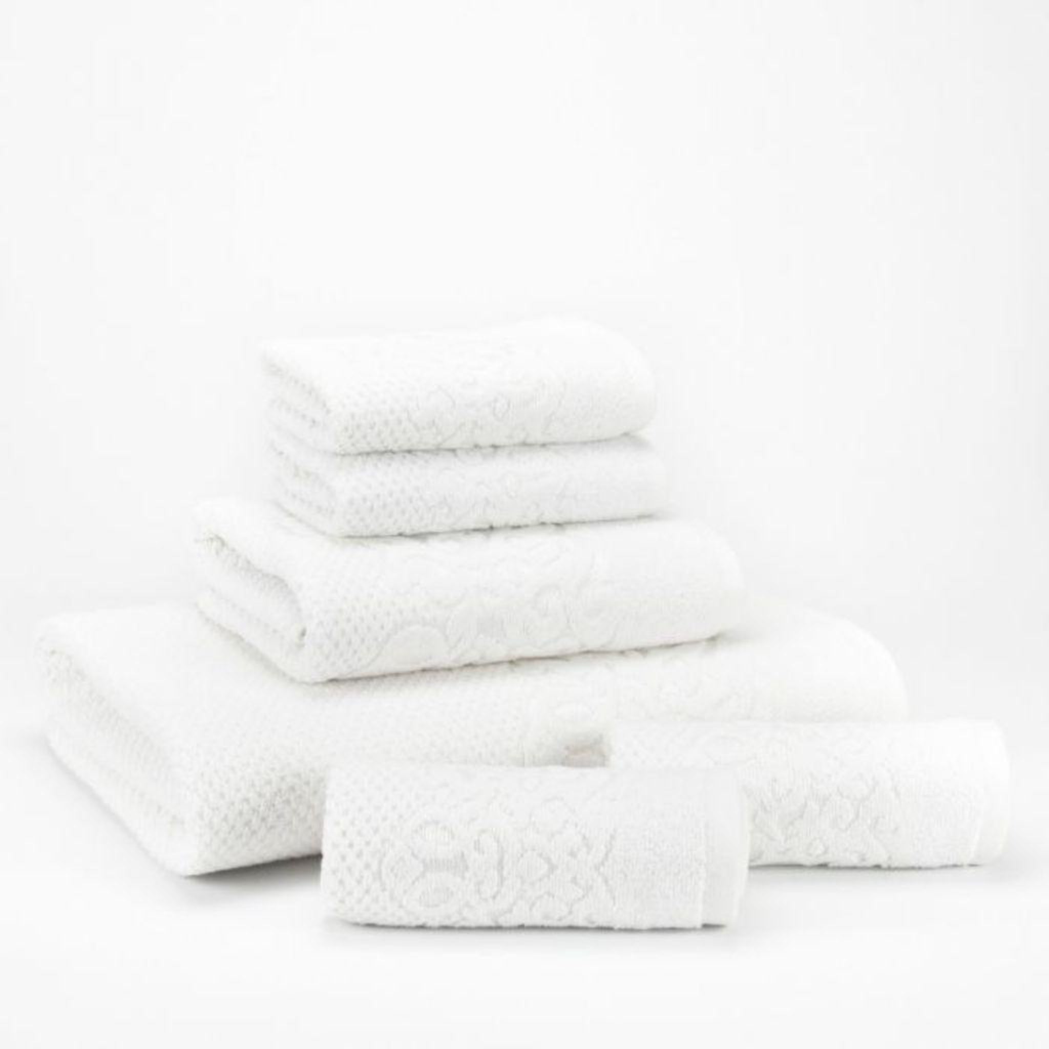 East`N Blue, East`N Blue Galata Turkish Cotton White Washcloth