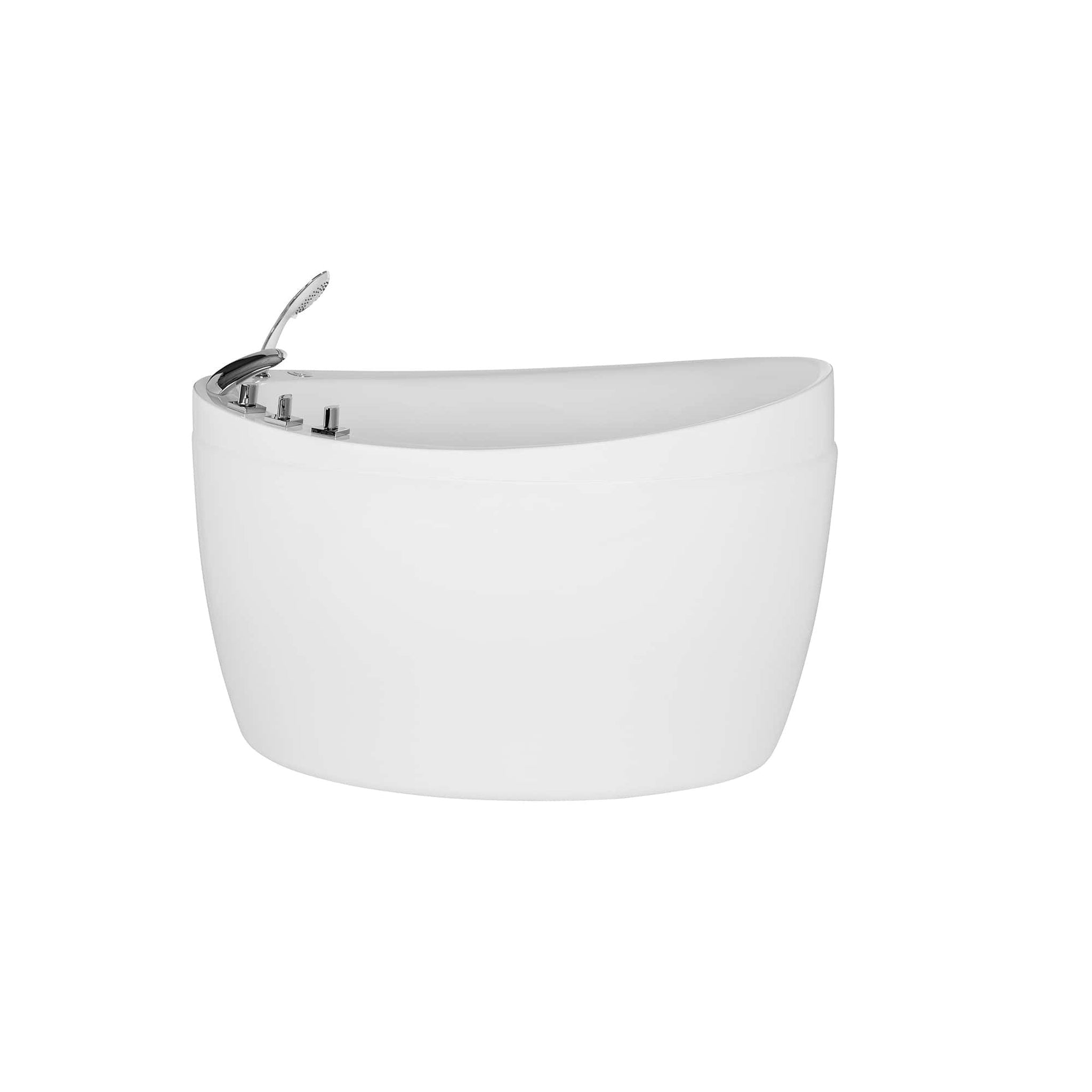 Empava, Empava 48" Japanese-Style Freestanding Oval Air Massage Bath Tub