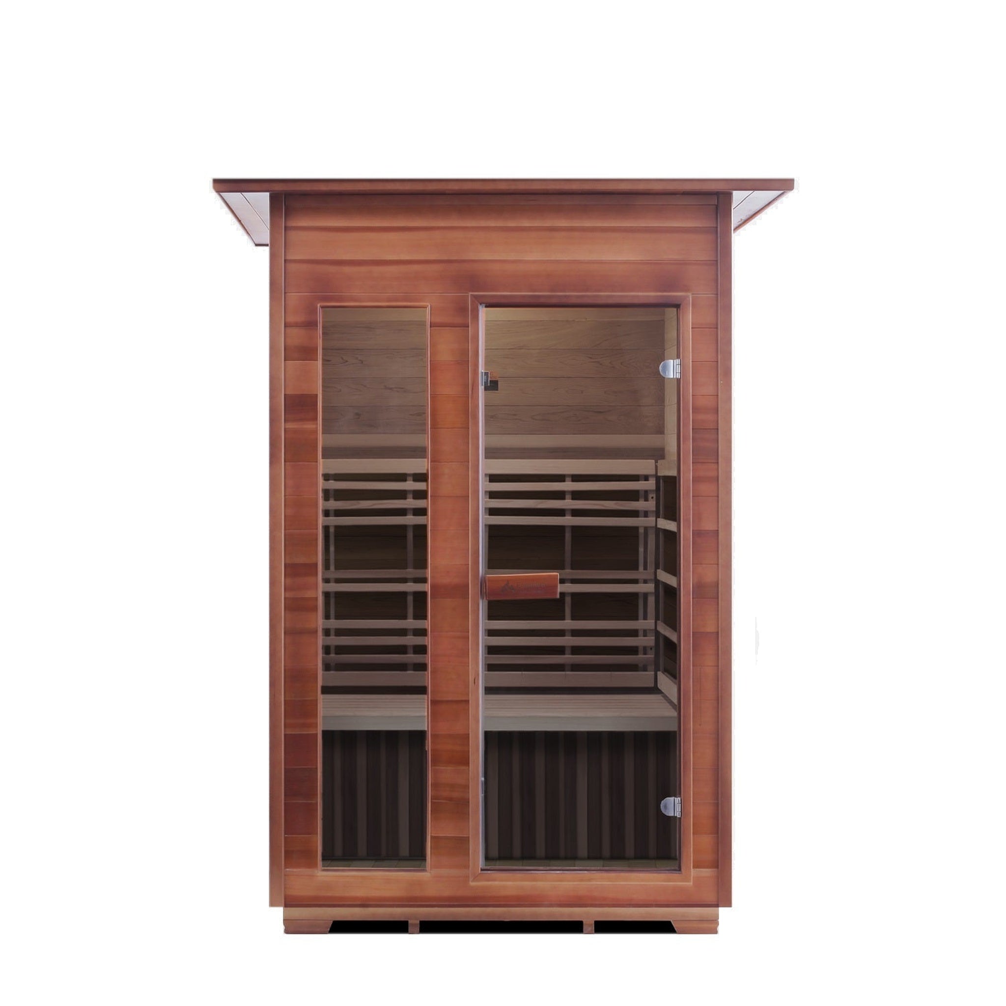 Enlighten Sauna, Enlighten SaunaTerra SunRise 2-Person Dry Traditional Indoor Sauna