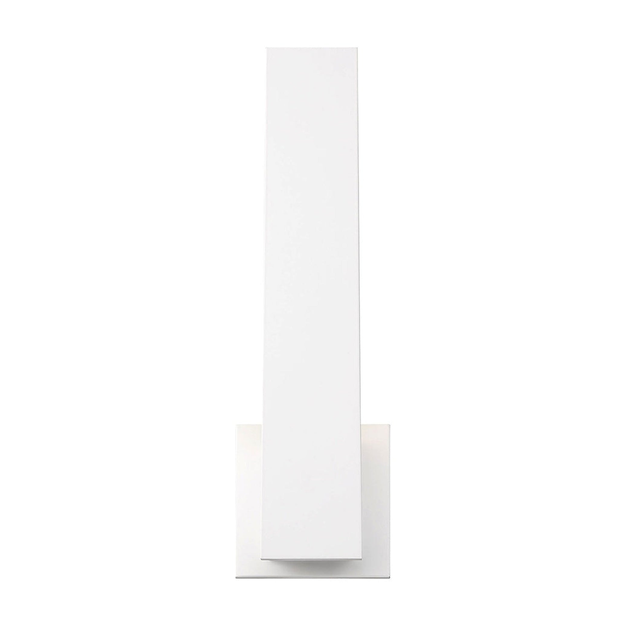 Eurofase Lighting, Eurofase Lighting Annette 18" White Dimmable Back-Lit Integrated LED Wall Sconce With White Acrylic Shade