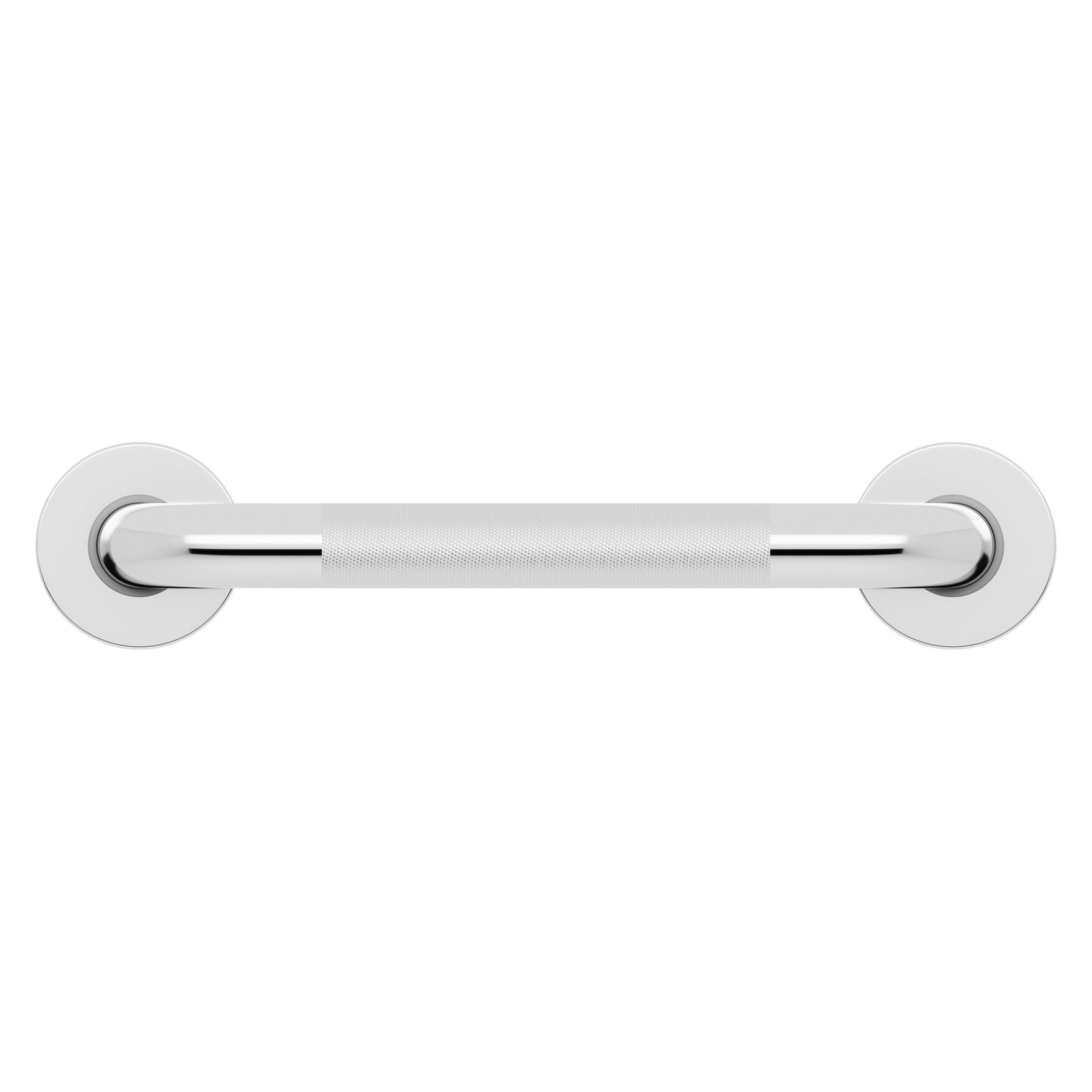 Evekare, Evekare 12" x 1.25" Knurled Stainless Steel Concealed Mount Grab Bar