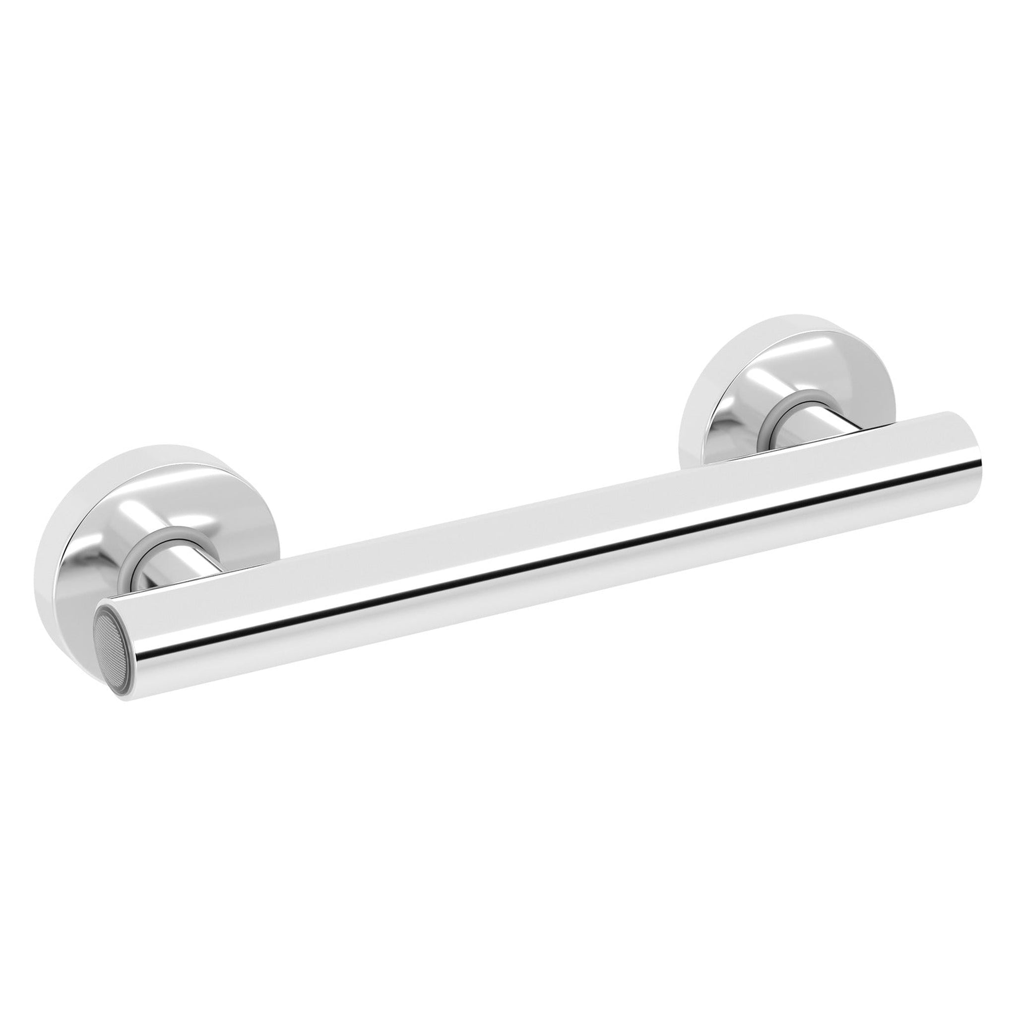 Evekare, Evekare 12" x 1.25" Polished Stainless Steel Concealed Mount Grab Bar With Integrated LED Night Light