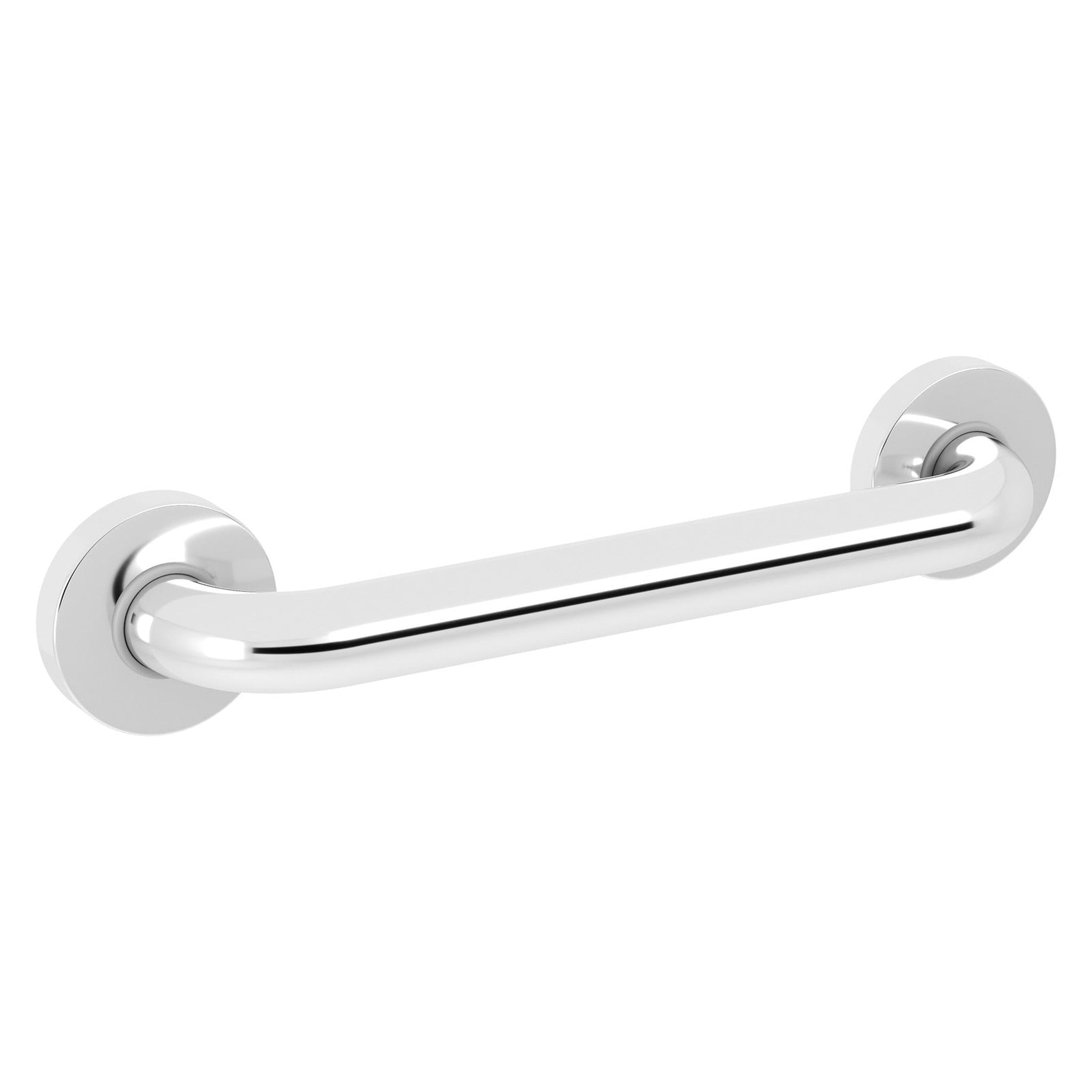 Evekare, Evekare 12" x 1.25" Polished Stainless Steel Concealed Mount Grab Bar