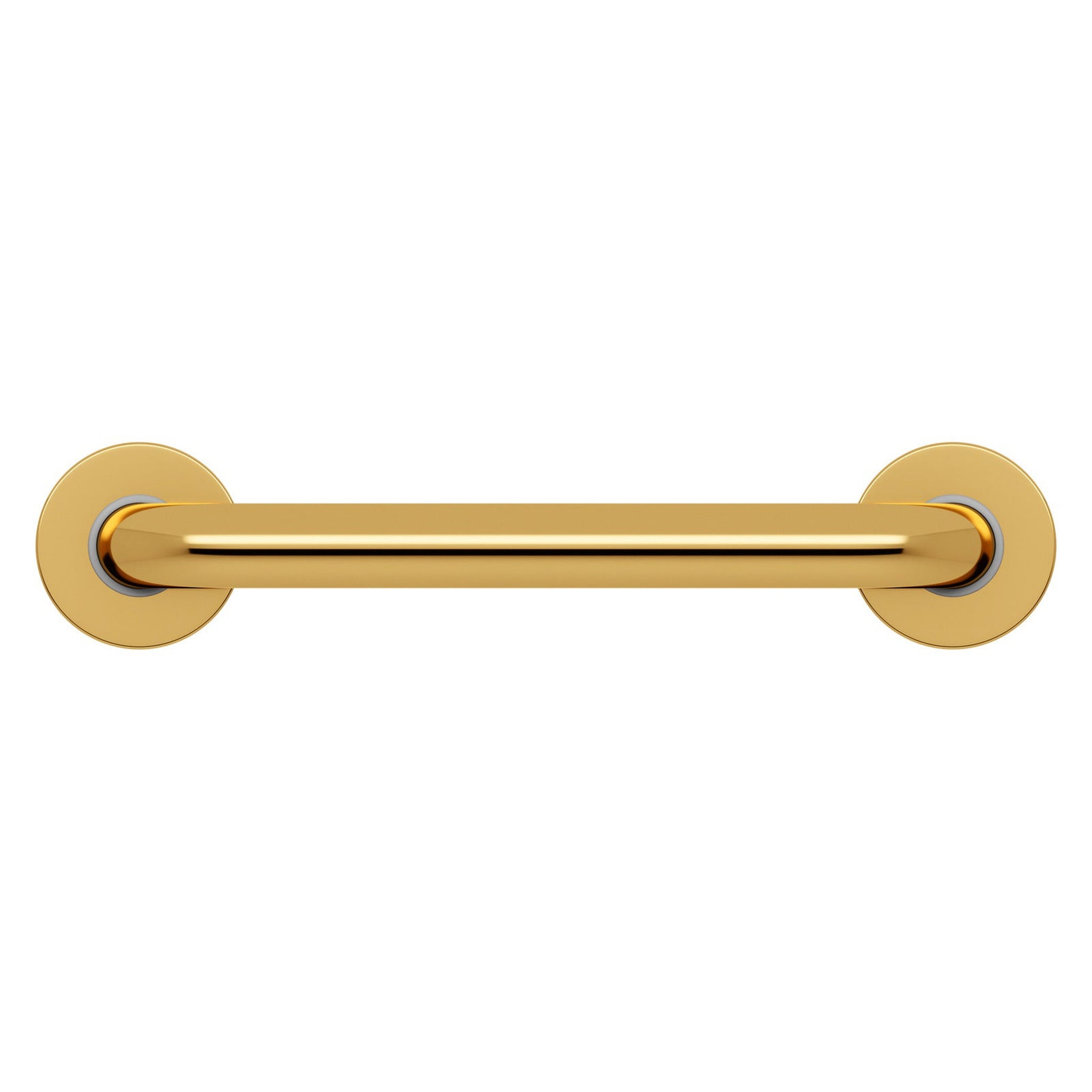 Evekare, Evekare 12" x 1.25" Stainless Steel Concealed Mount Grab Bar in Gold