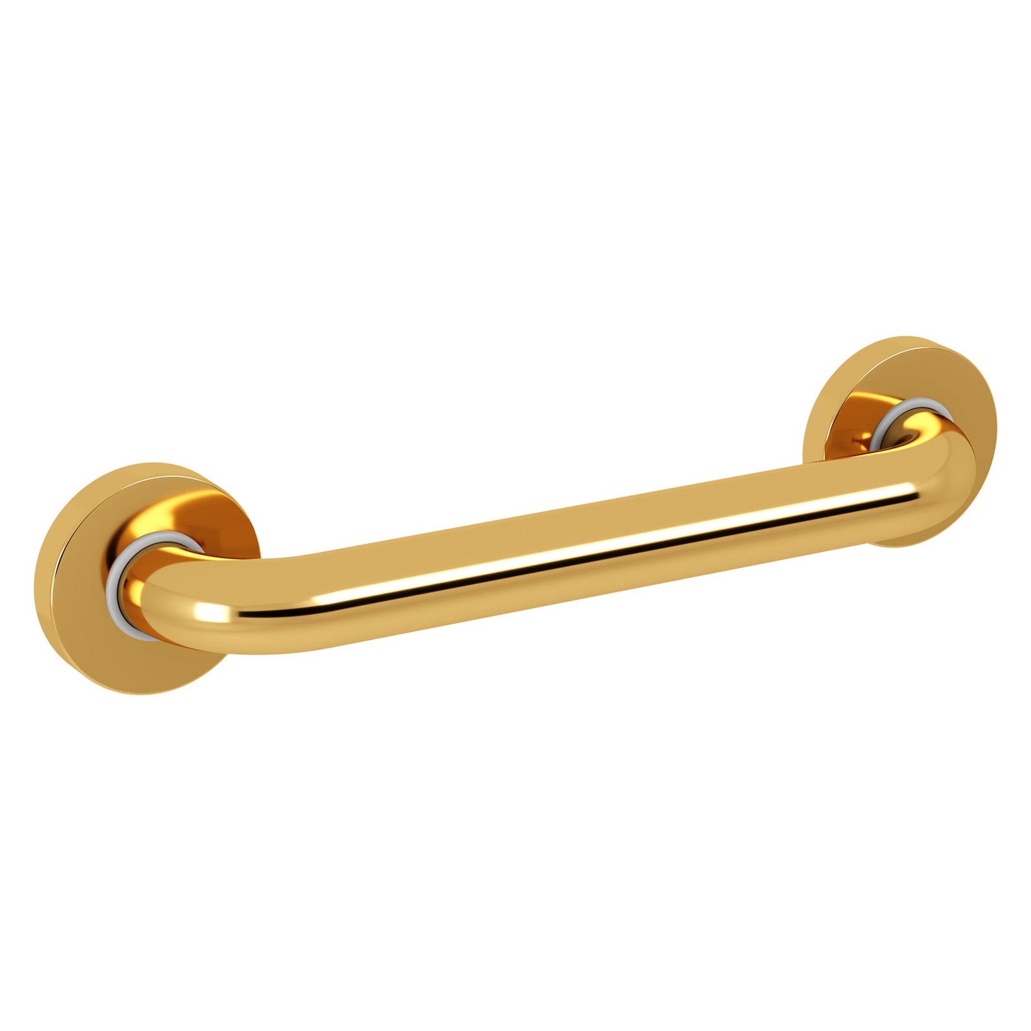 Evekare, Evekare 12" x 1.25" Stainless Steel Concealed Mount Grab Bar in Gold