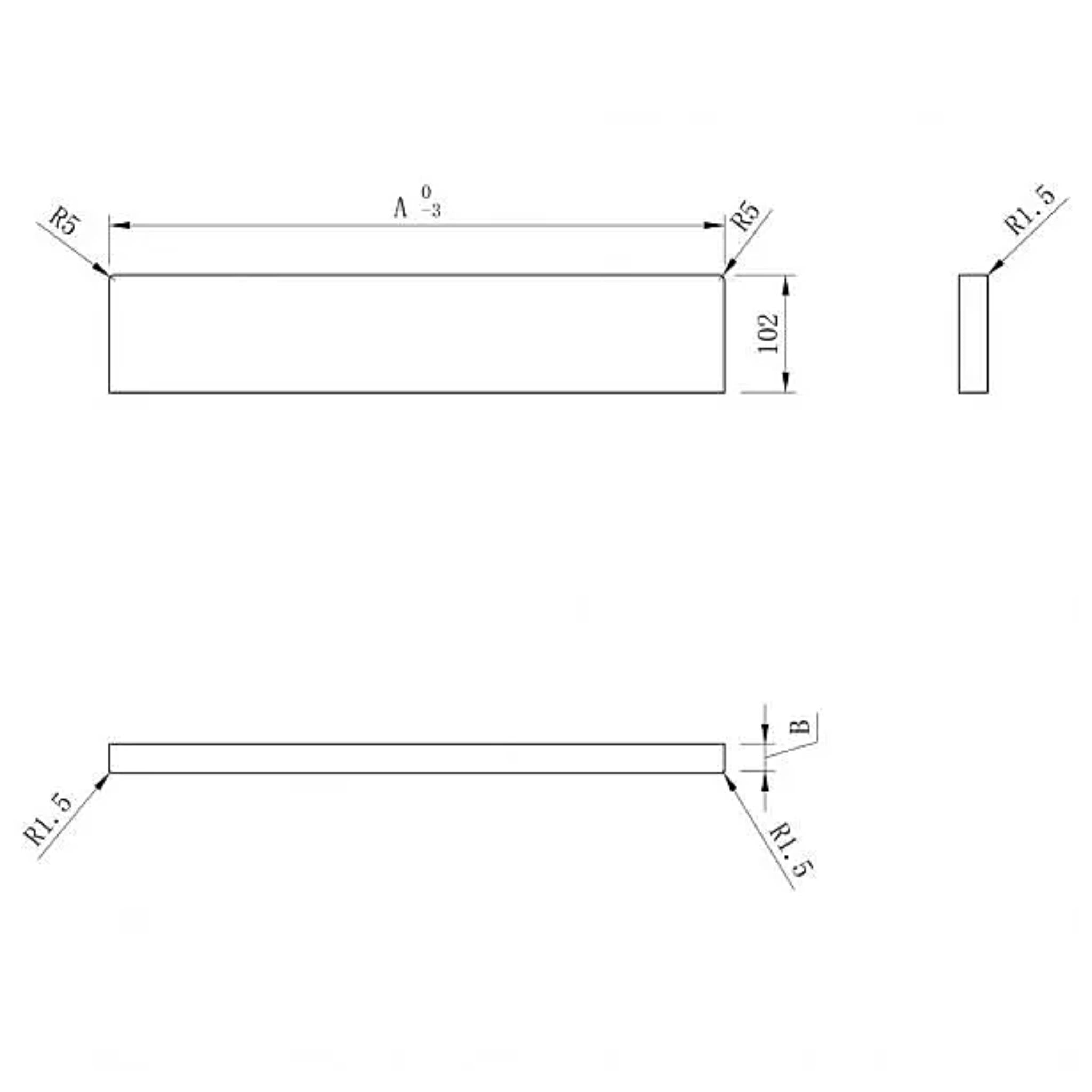 Hardware Resources, Hardware Resources Jeffrey Alexander 21" x 4" Calacatta Vienna Quartz Sidesplash