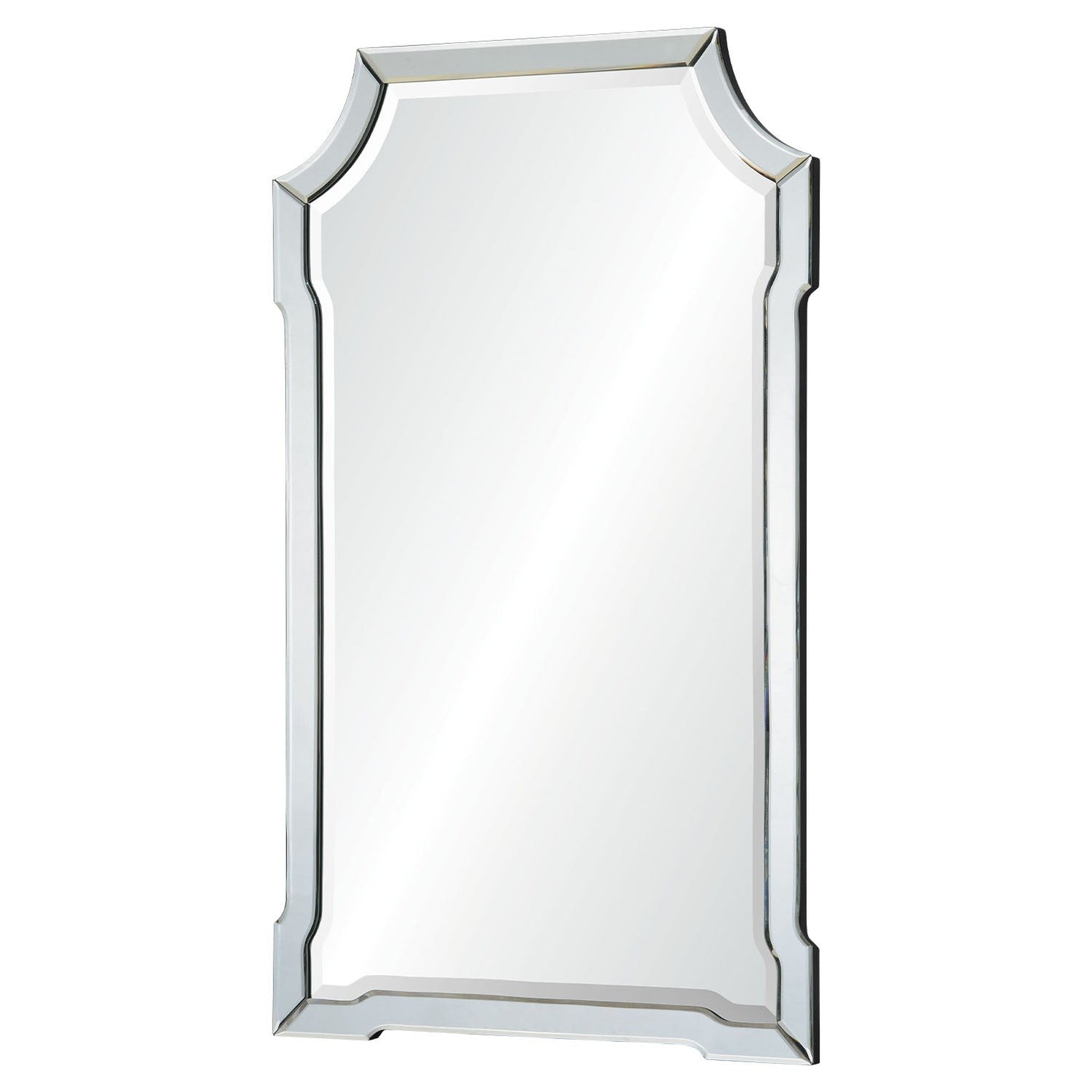 Mirror Home, Mirror Home 24" x 40" hand cut and beveled center bathroom mirrors